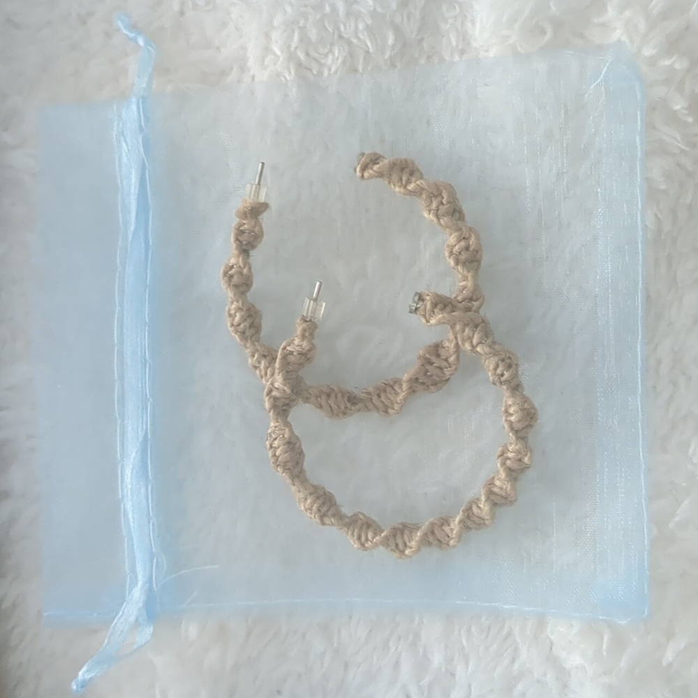 Cute bamboo earrings